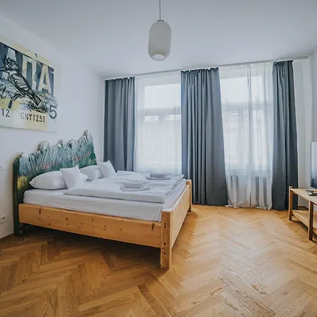 Bohemian Experience Lägenhetshotell Prag